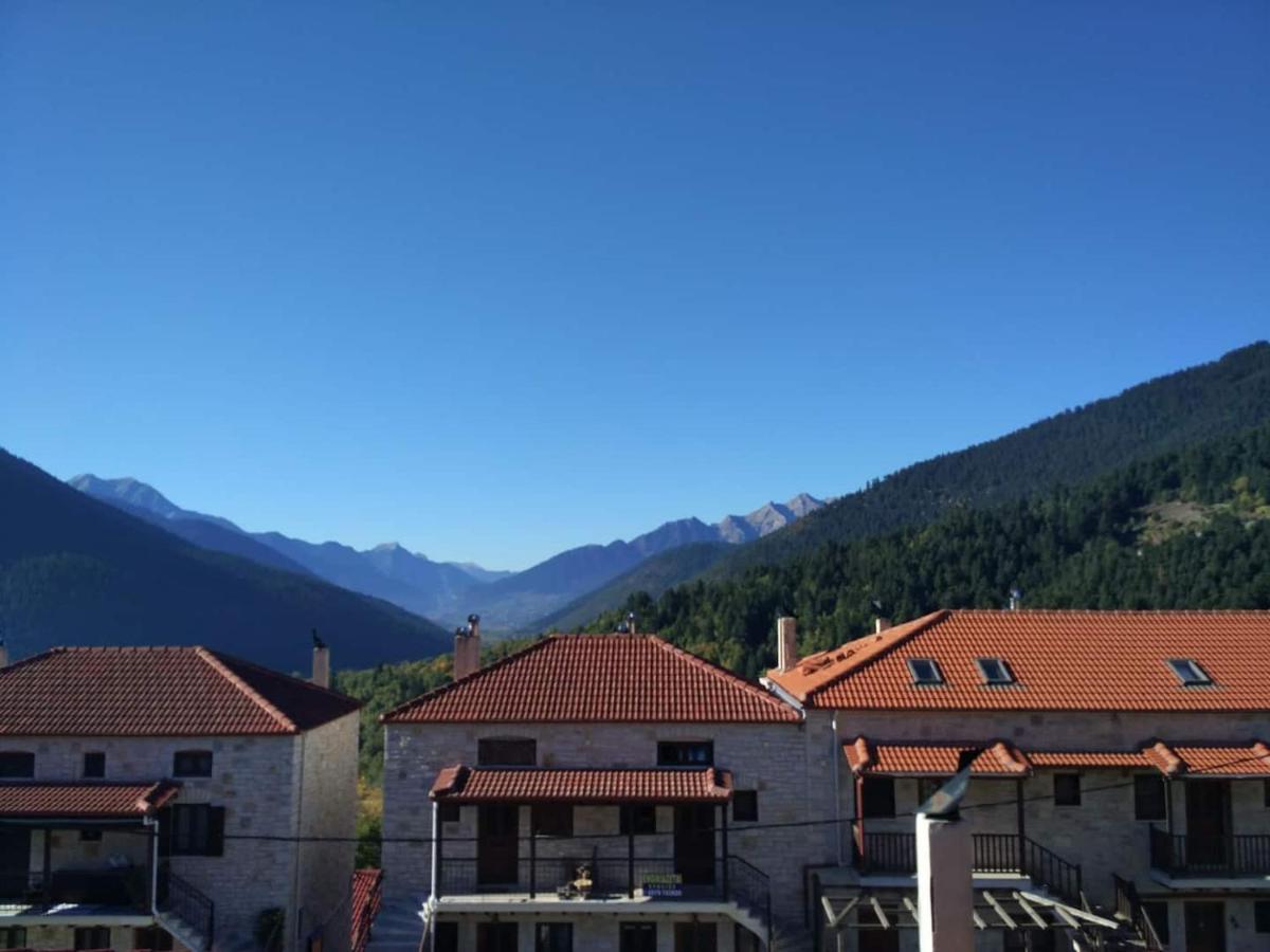 La Casa Di Pietra Villa Karpenisi Buitenkant foto