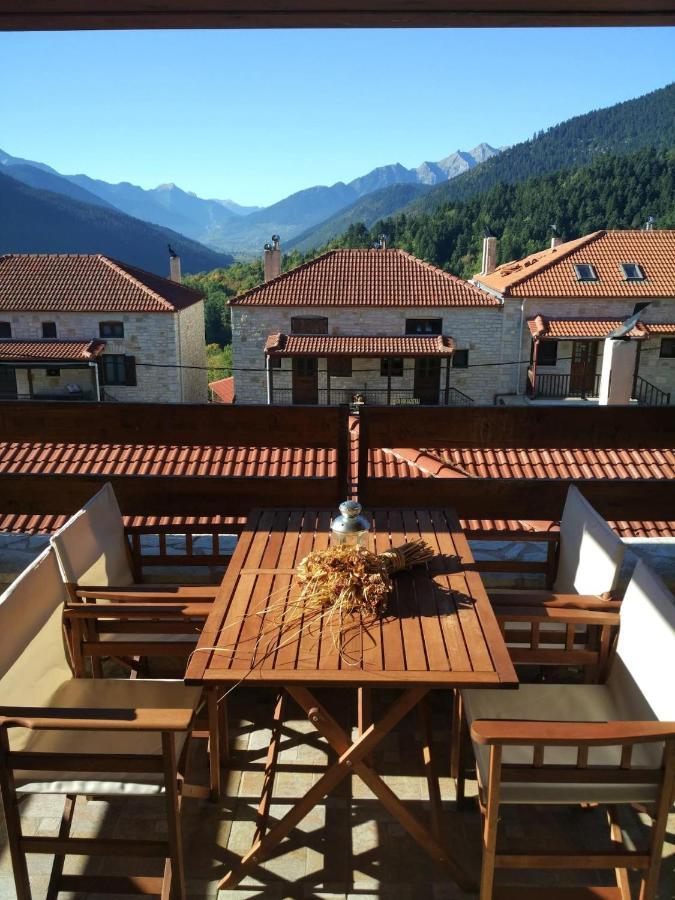 La Casa Di Pietra Villa Karpenisi Buitenkant foto