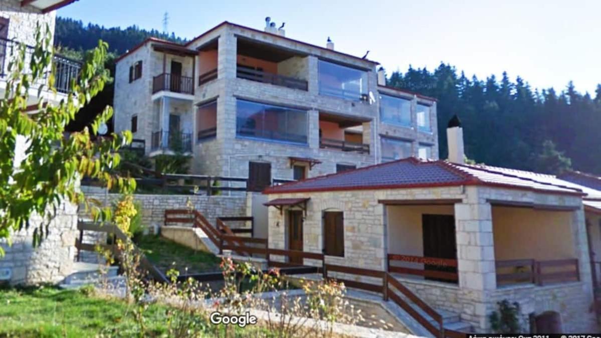 La Casa Di Pietra Villa Karpenisi Buitenkant foto